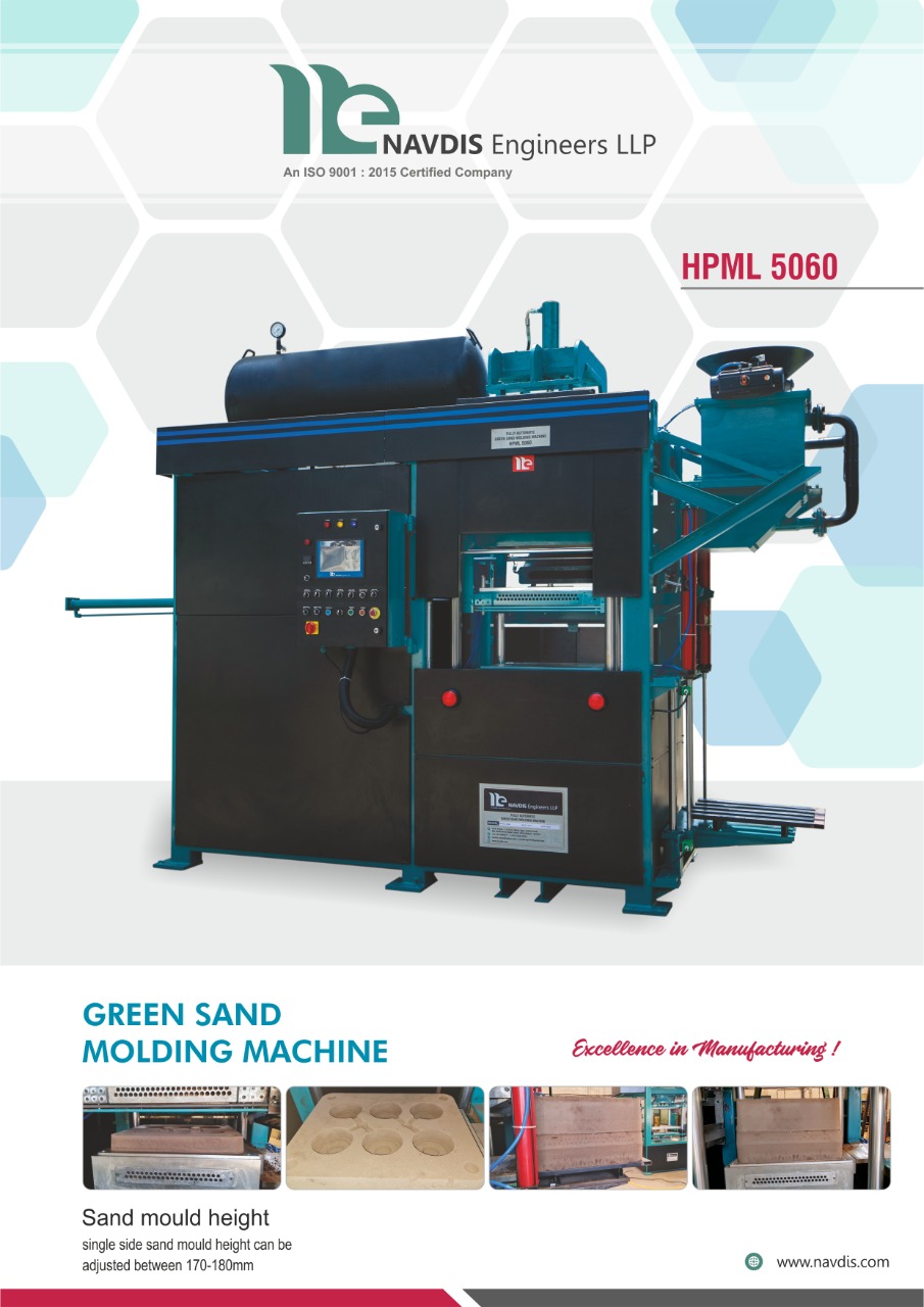GREEN SAND MOLDING MACHINE